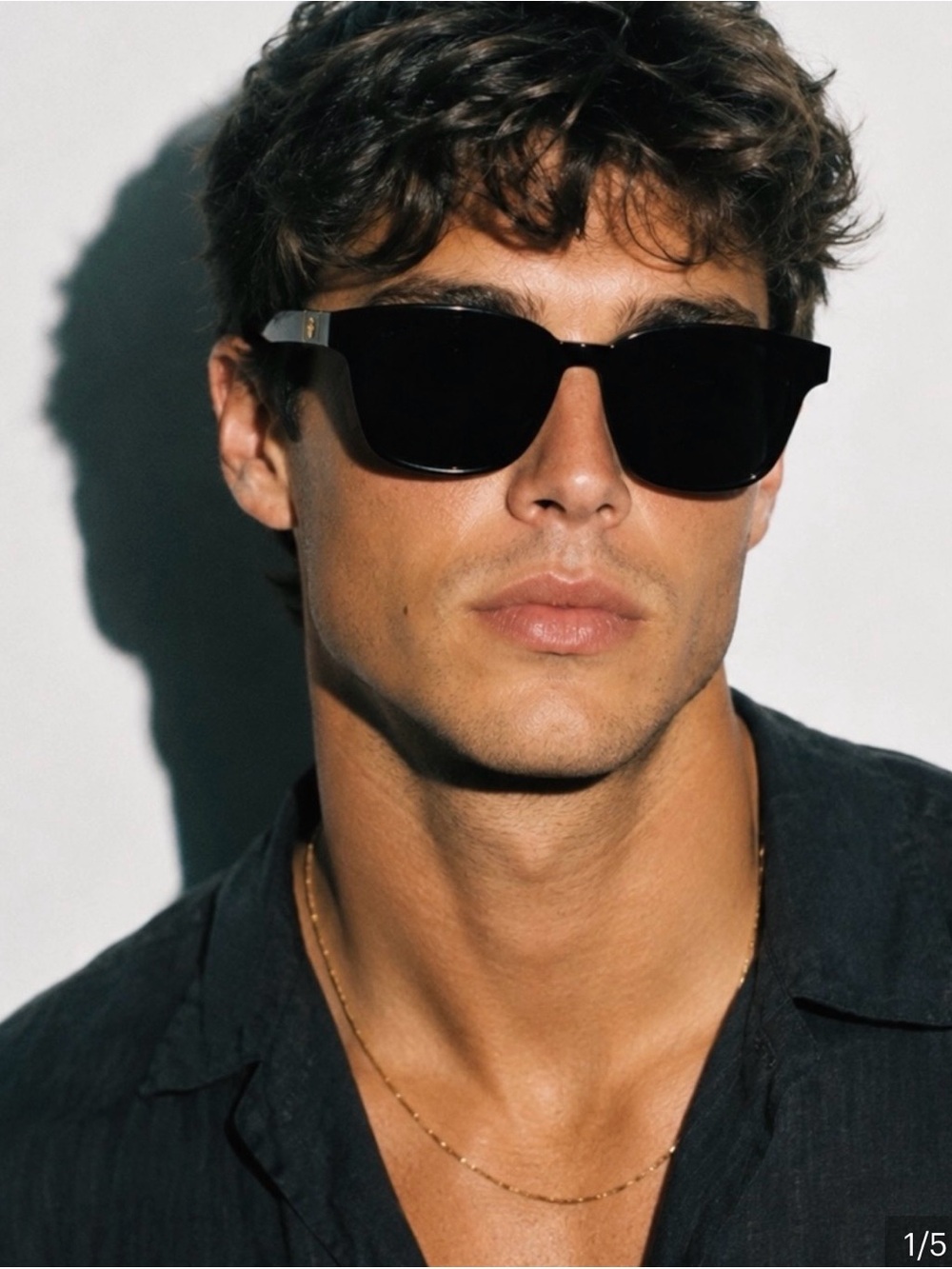 Black Men's GUCCI Sunglasses - Classic Polarized Shades